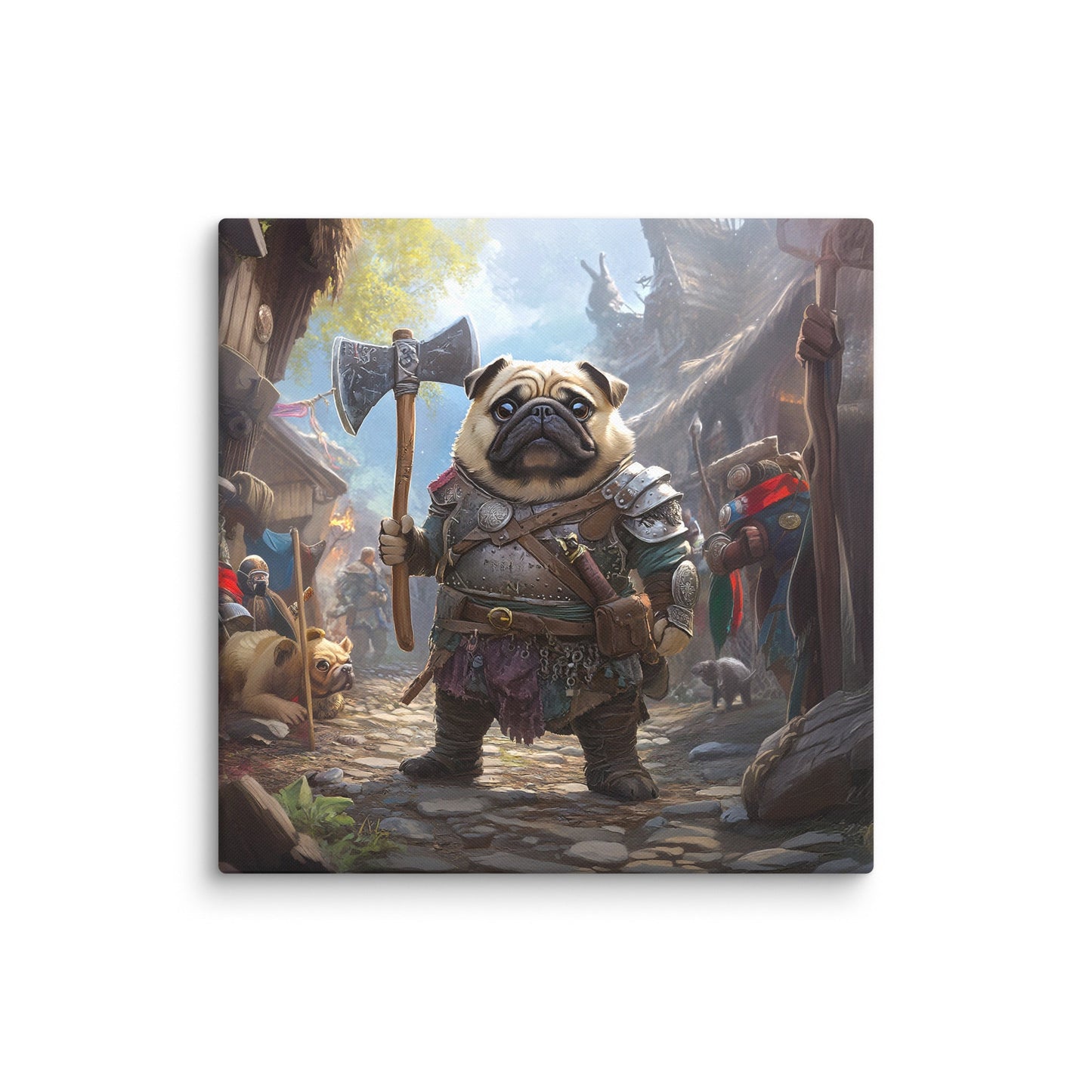 Lucy the Fearless – Canvas Print - BBairt