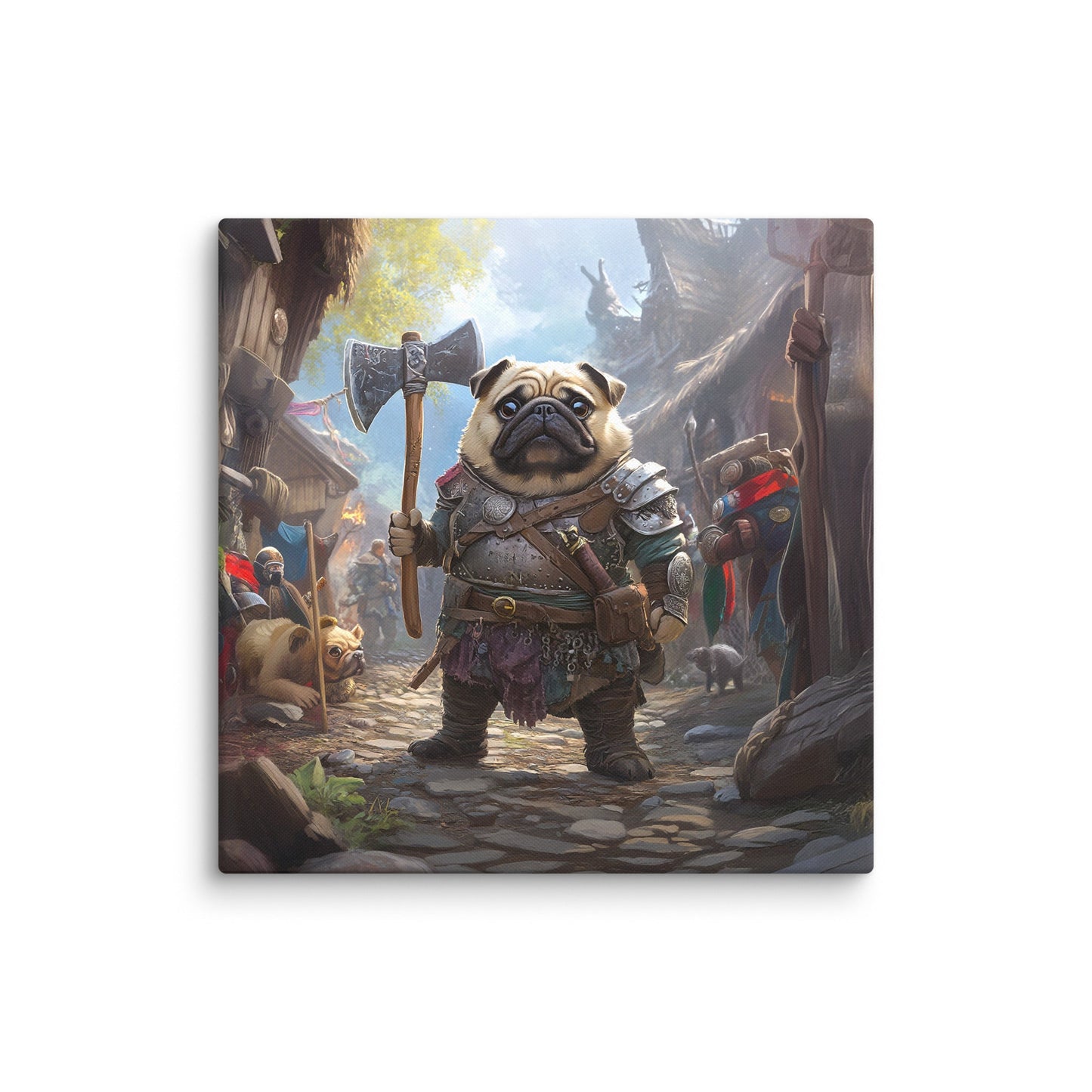 Lucy the Fearless – Canvas Print - BBairt