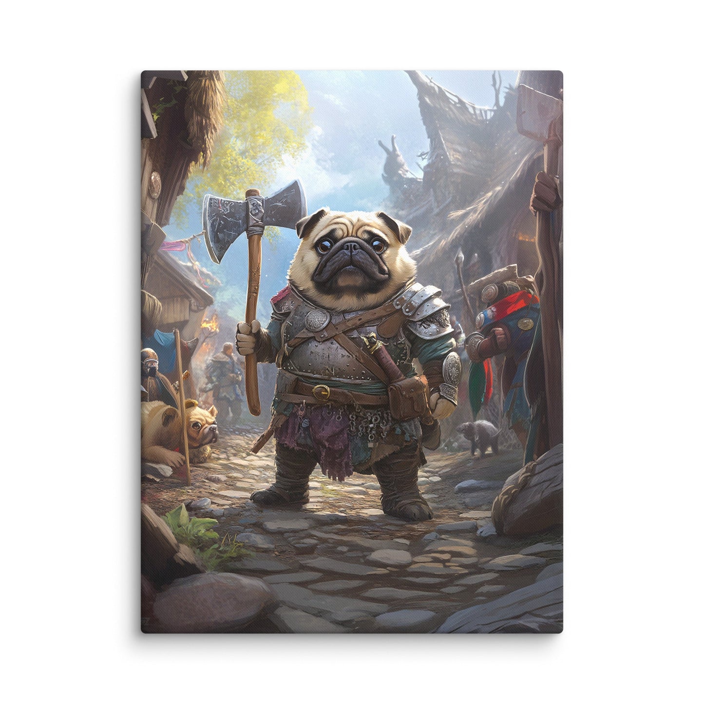 Lucy the Fearless – Canvas Print - BBairt