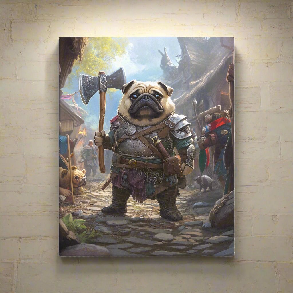 Lucy the Fearless – Canvas Print - BBairt