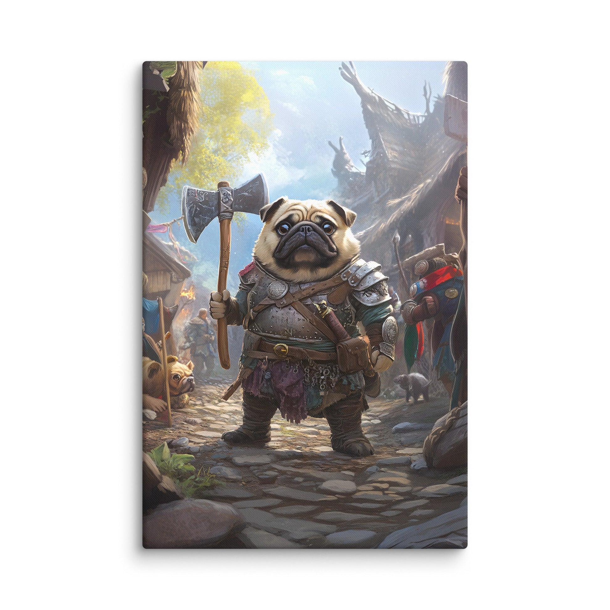 Lucy the Fearless – Canvas Print - BBairt