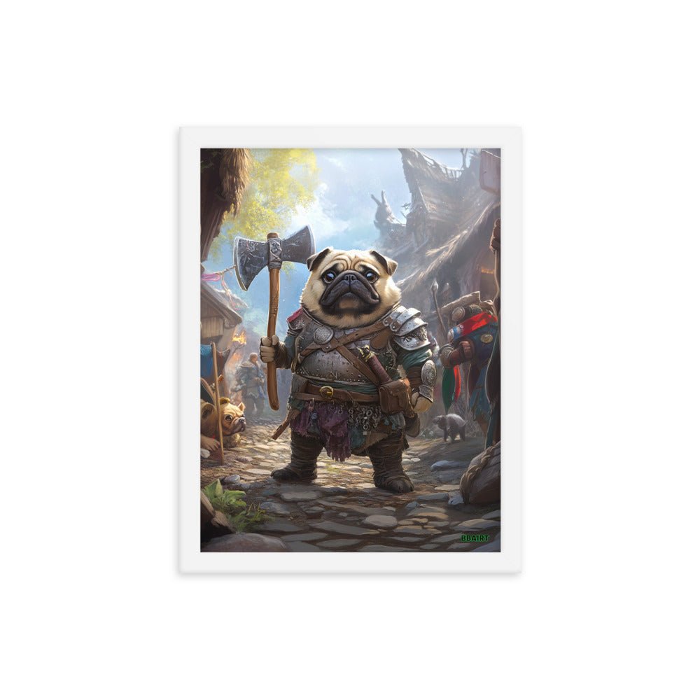 Lucy the Fearless – Framed Matte Poster - BBairt