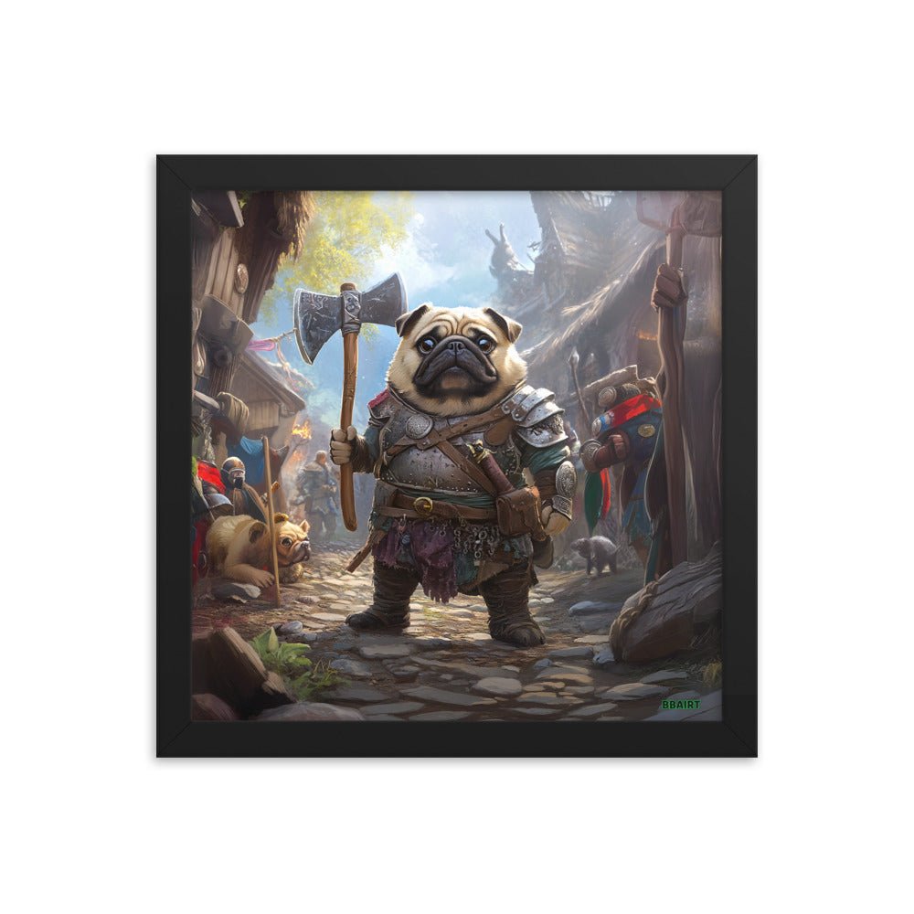 Lucy the Fearless – Framed Matte Poster - BBairt