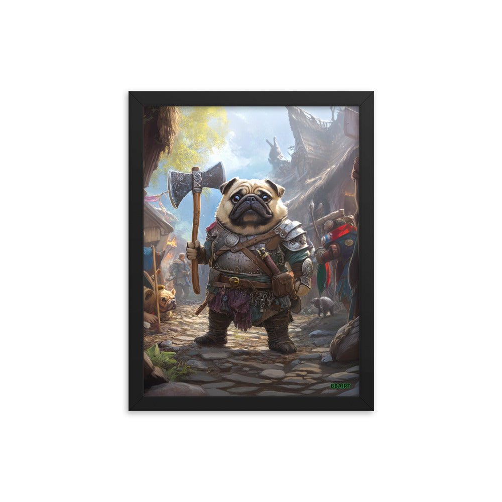 Lucy the Fearless – Framed Matte Poster - BBairt