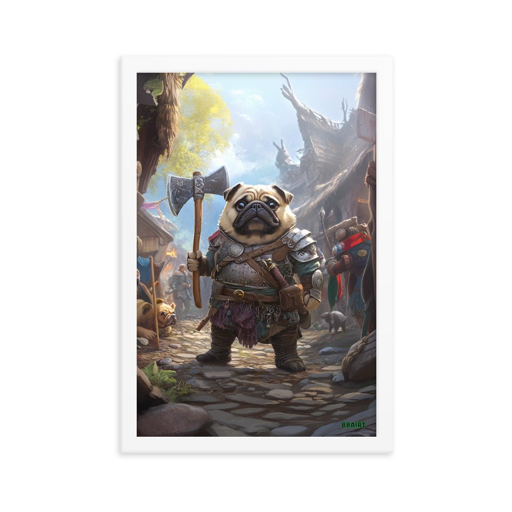 Lucy the Fearless – Framed Matte Poster - BBairt