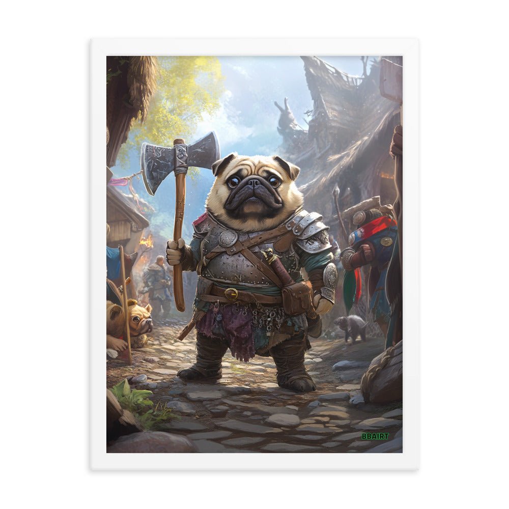 Lucy the Fearless – Framed Matte Poster - BBairt