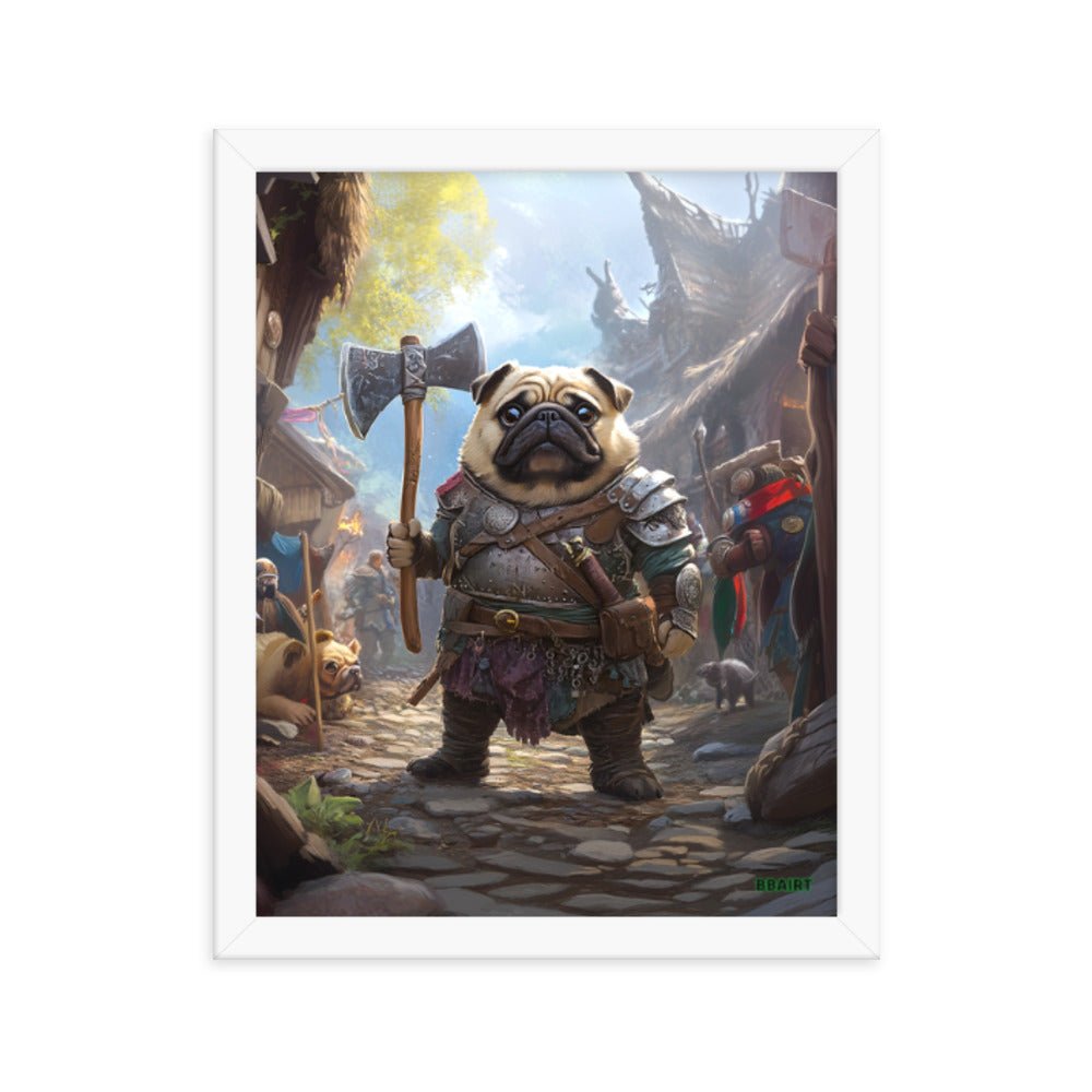 Lucy the Fearless – Framed Matte Poster - BBairt