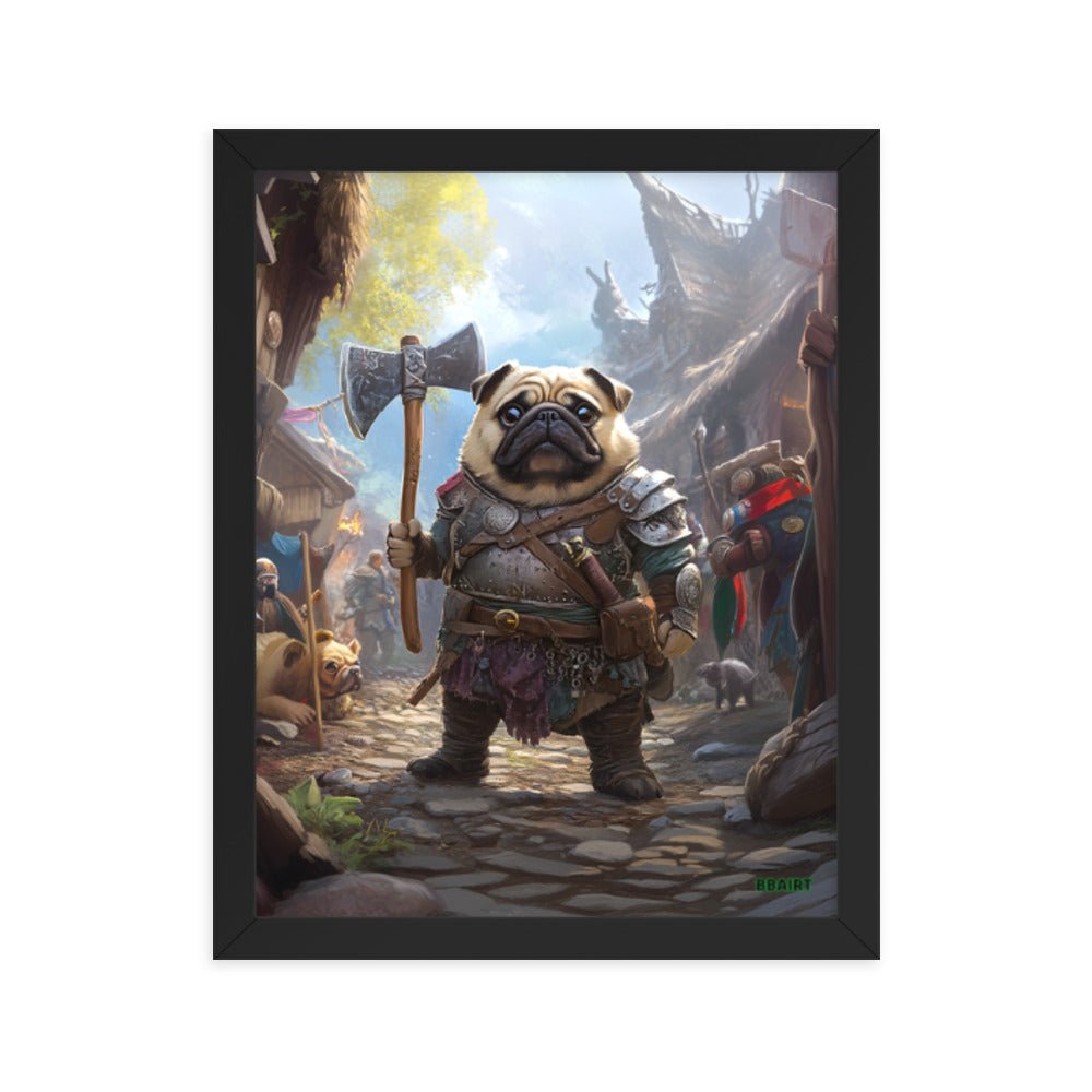 Lucy the Fearless – Framed Matte Poster - BBairt