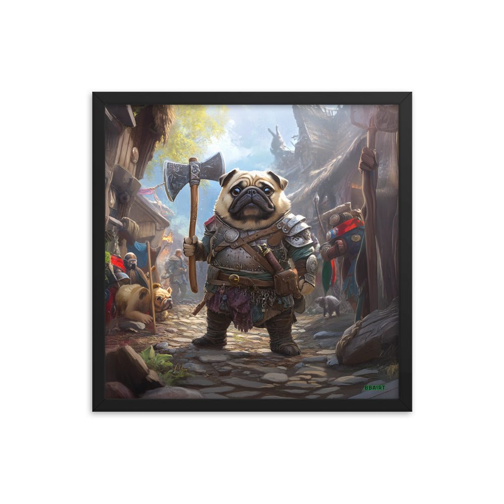 Lucy the Fearless – Framed Matte Poster - BBairt