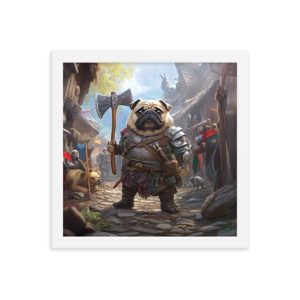 Lucy the Fearless – Framed Photo Paper Poster - BBairt