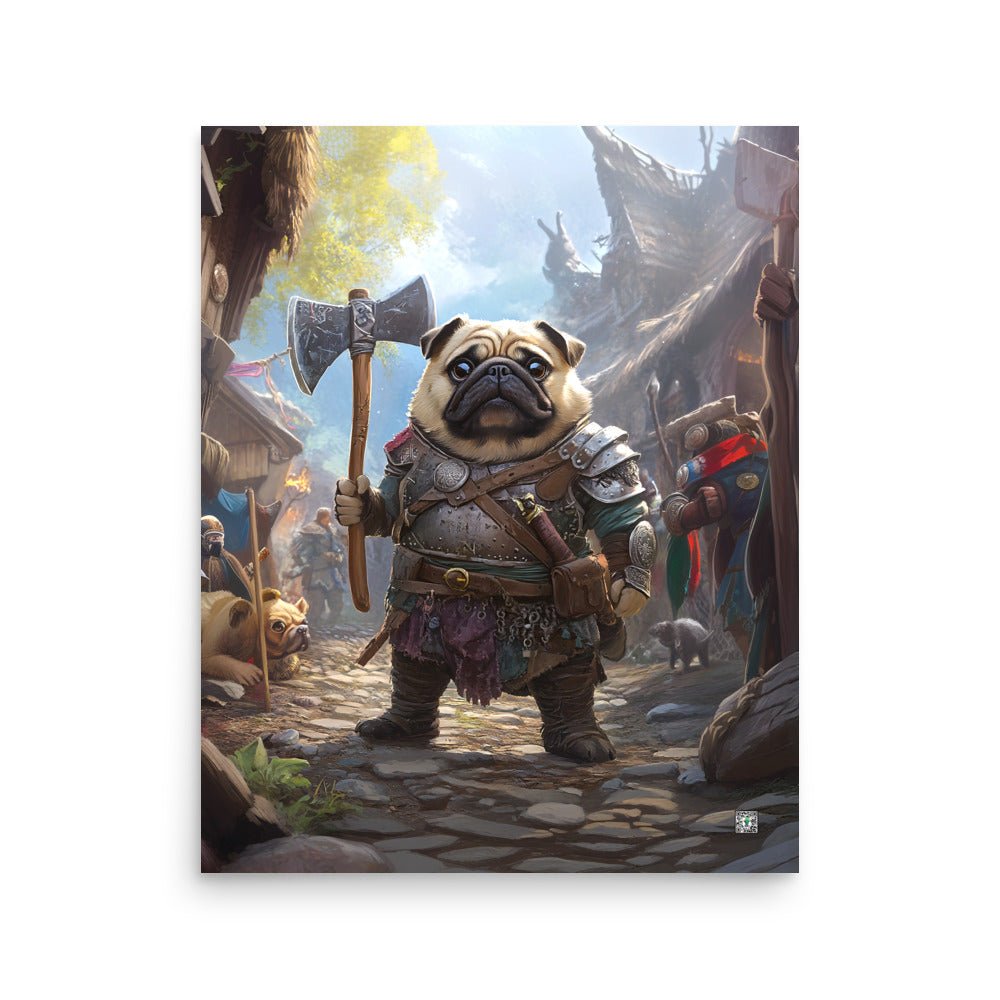 Lucy the Fearless – Matte Poster - BBairt