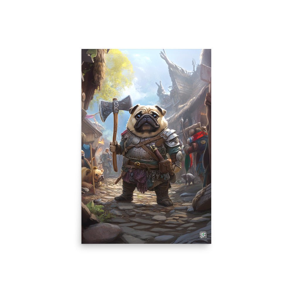 Lucy the Fearless – Matte Poster - BBairt