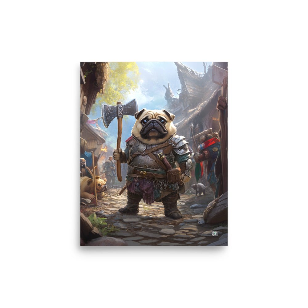 Lucy the Fearless – Matte Poster - BBairt