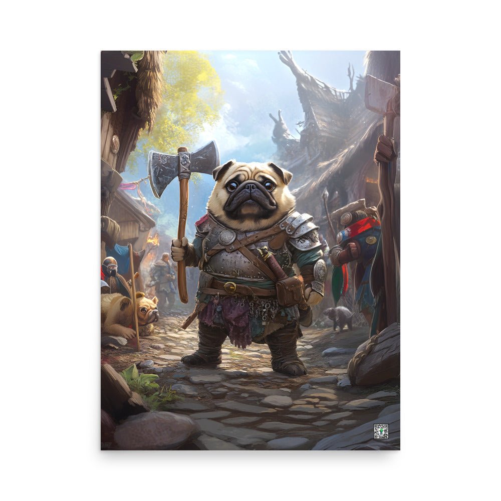 Lucy the Fearless – Matte Poster - BBairt