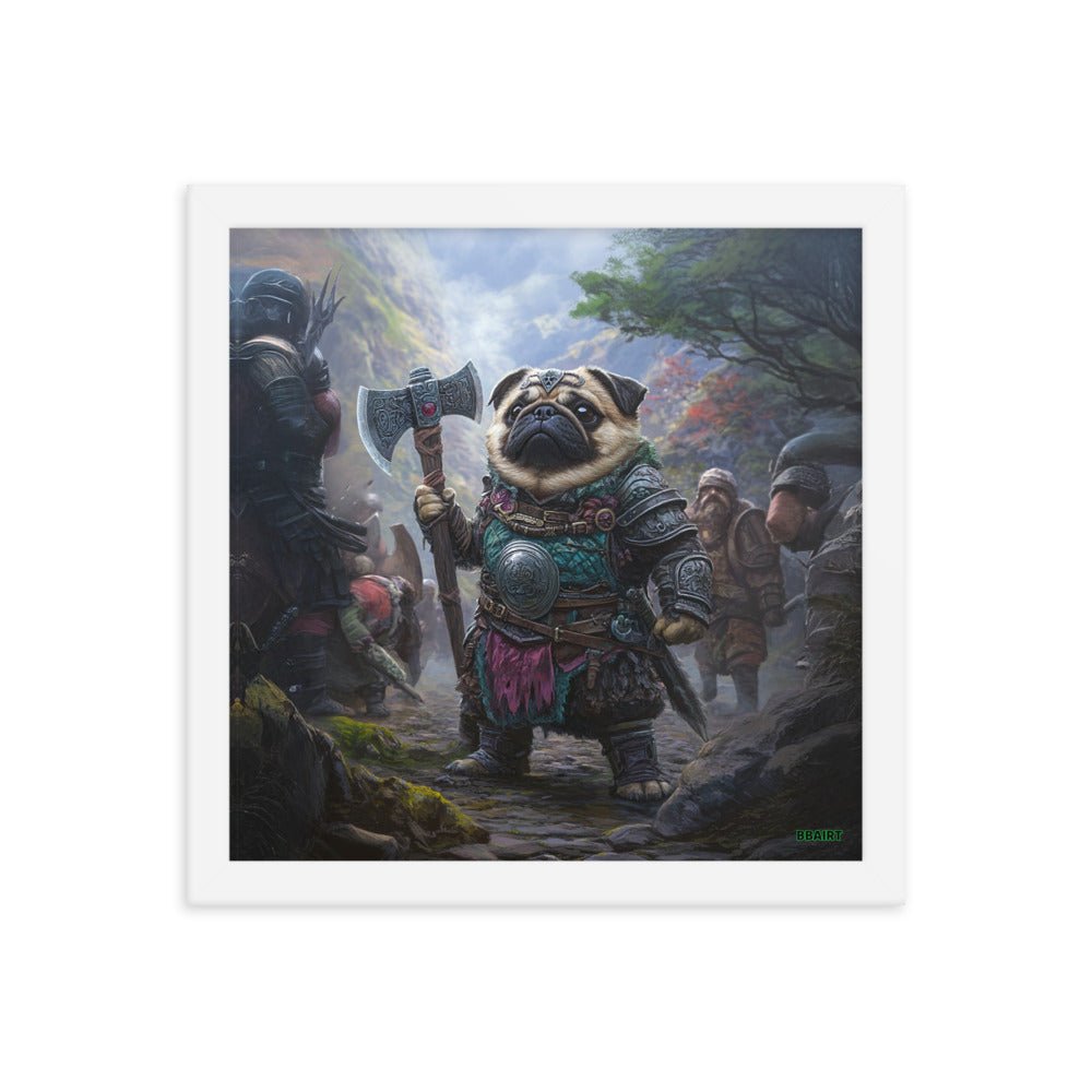 Lucy the Fearless – Mountain Vanguard Edition - Framed Matte Poster - BBairt