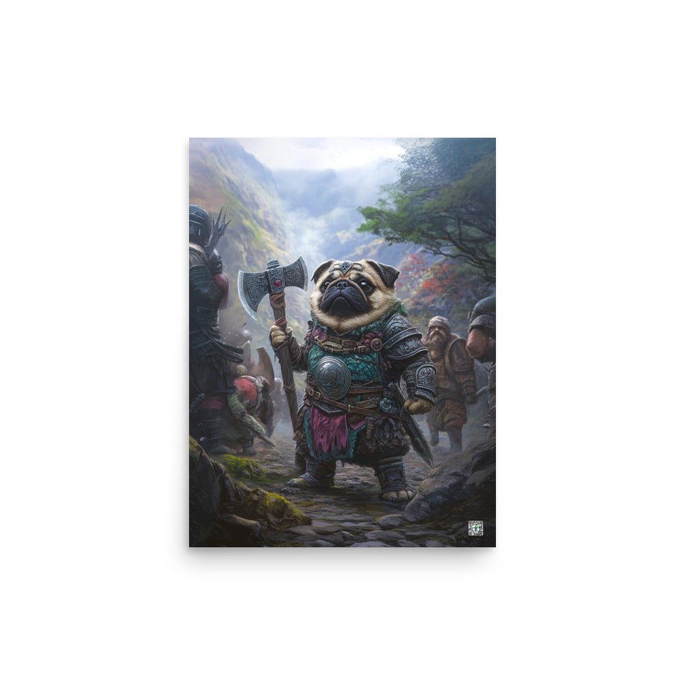 Lucy the Fearless – Mountain Vanguard Edition - Matte Poster - BBairt