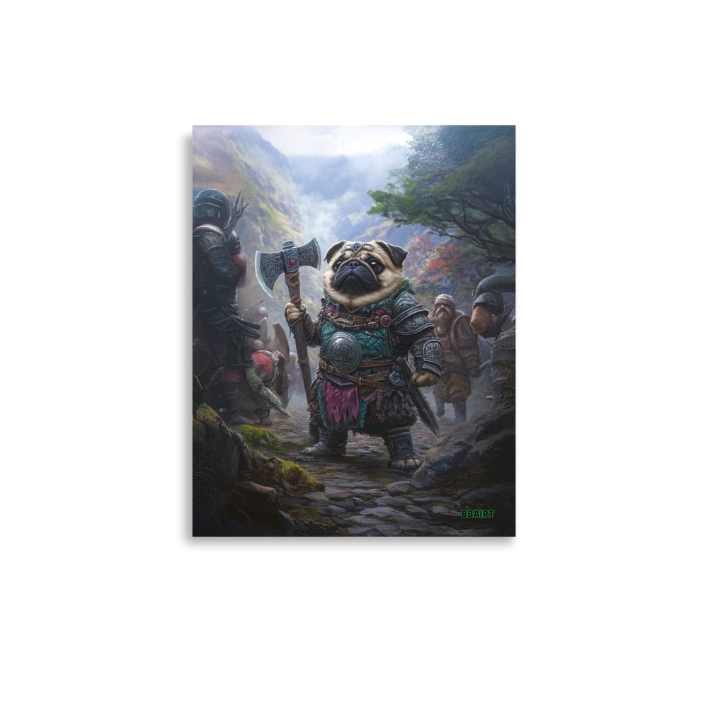 Lucy the Fearless – Mountain Vanguard Edition - Photo Paper Poster - BBairt