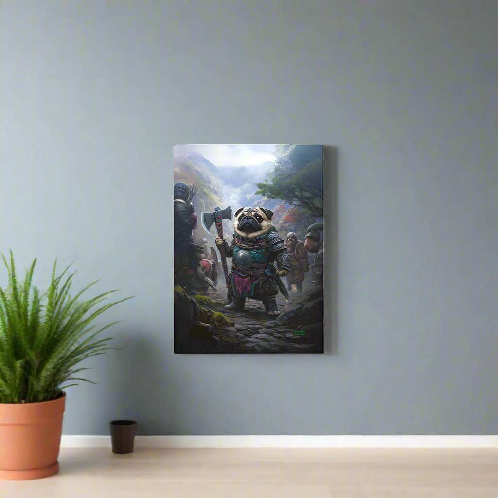 Lucy the Fearless – Mountain Vanguard Edition - Photo Paper Poster - BBairt