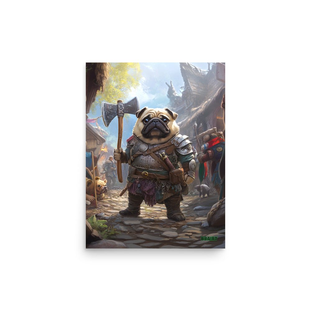 Lucy the Fearless – Photo Paper Poster - BBairt