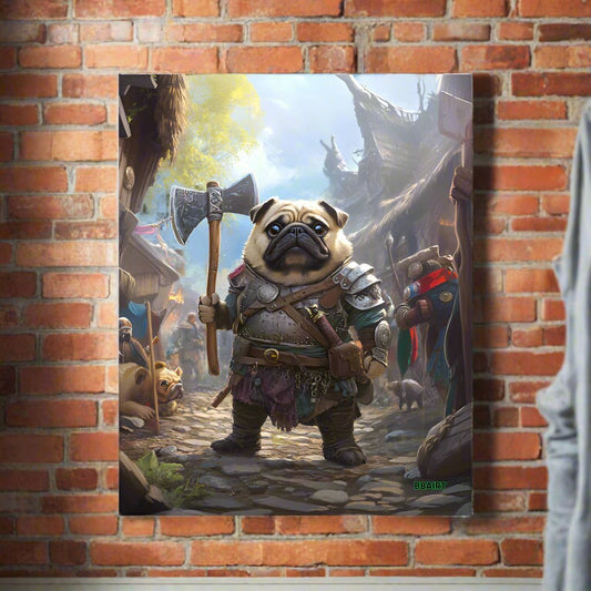 Lucy the Fearless – Photo Paper Poster - BBairt