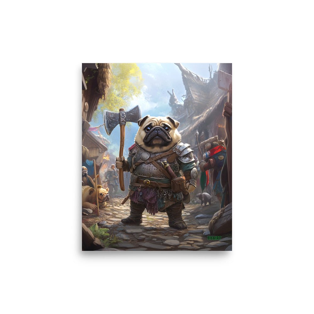 Lucy the Fearless – Photo Paper Poster - BBairt