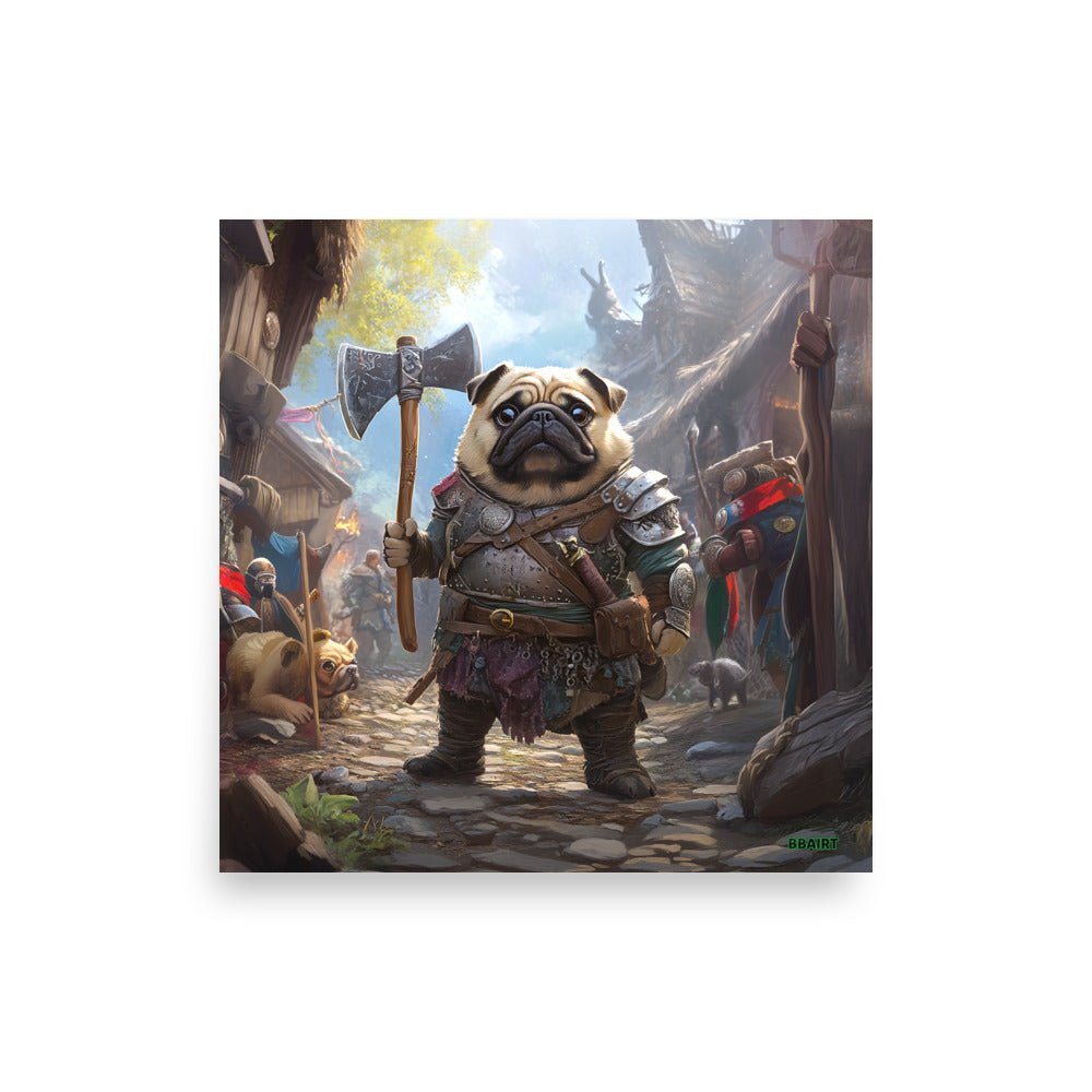 Lucy the Fearless – Photo Paper Poster - BBairt