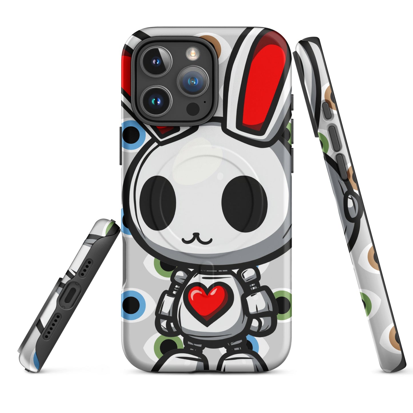Lumi the Heartbot - MagSafe Tough Case for iPhone - BBairt