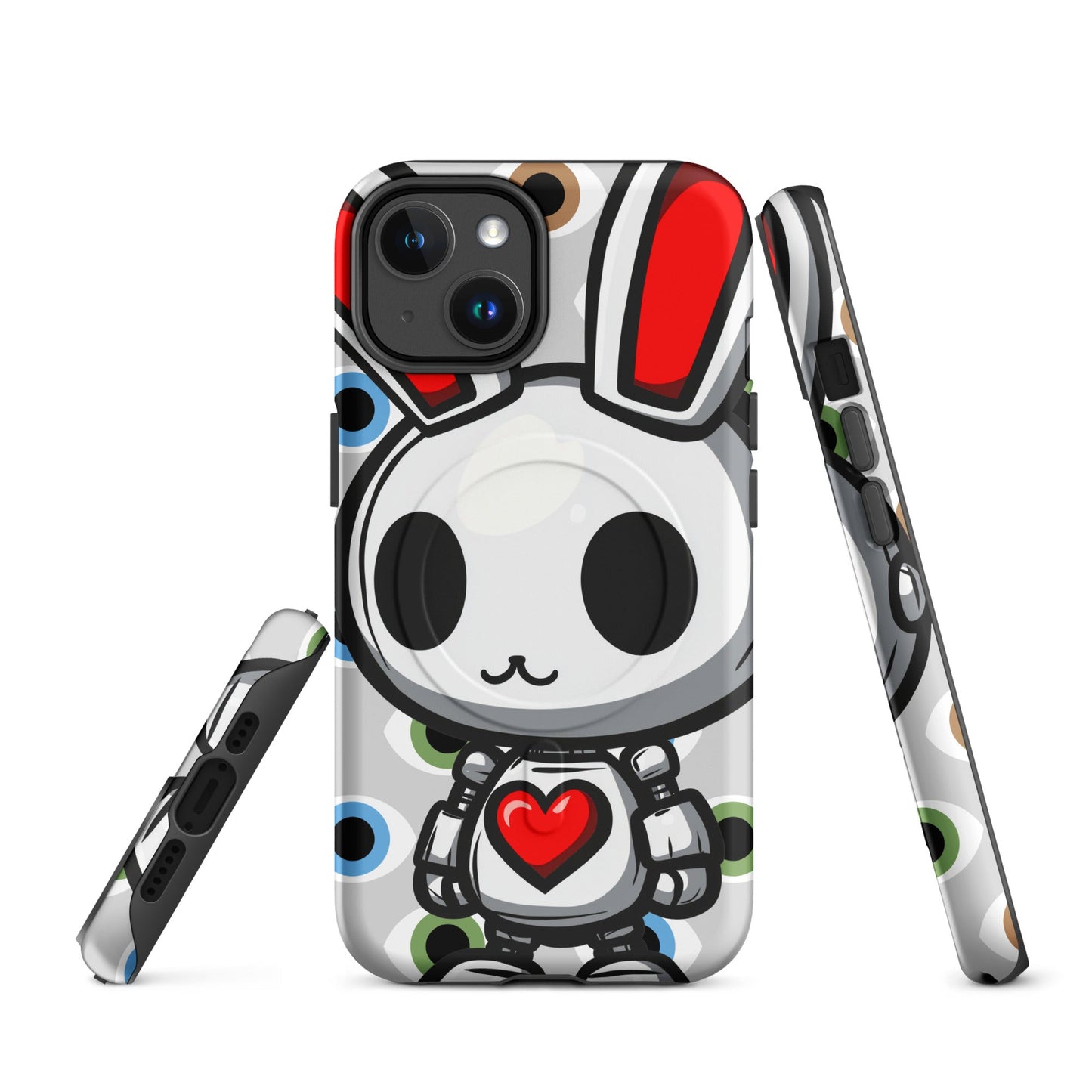 Lumi the Heartbot - MagSafe Tough Case for iPhone - BBairt