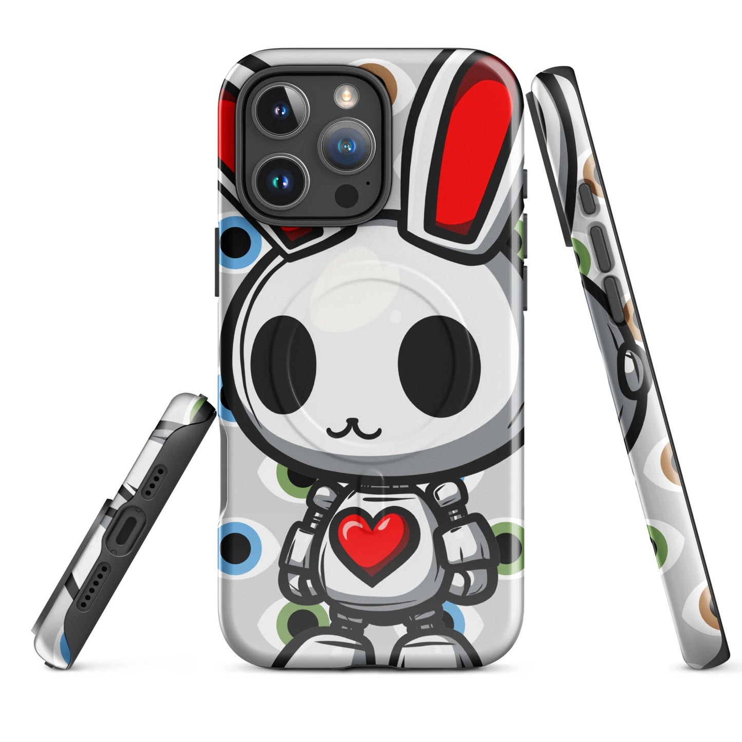 Lumi the Heartbot - MagSafe Tough Case for iPhone - BBairt