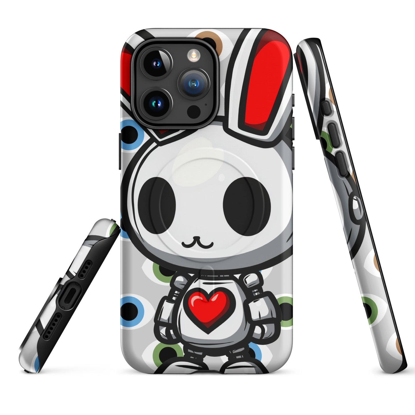 Lumi the Heartbot - MagSafe Tough Case for iPhone - BBairt