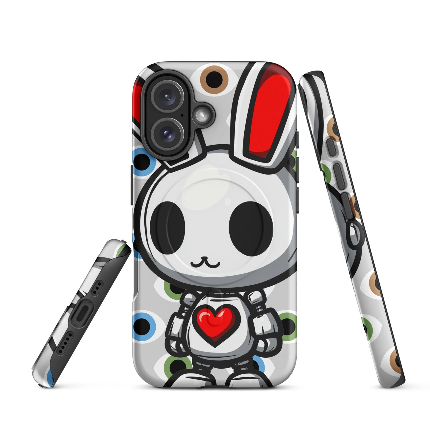 Lumi the Heartbot - MagSafe Tough Case for iPhone - BBairt