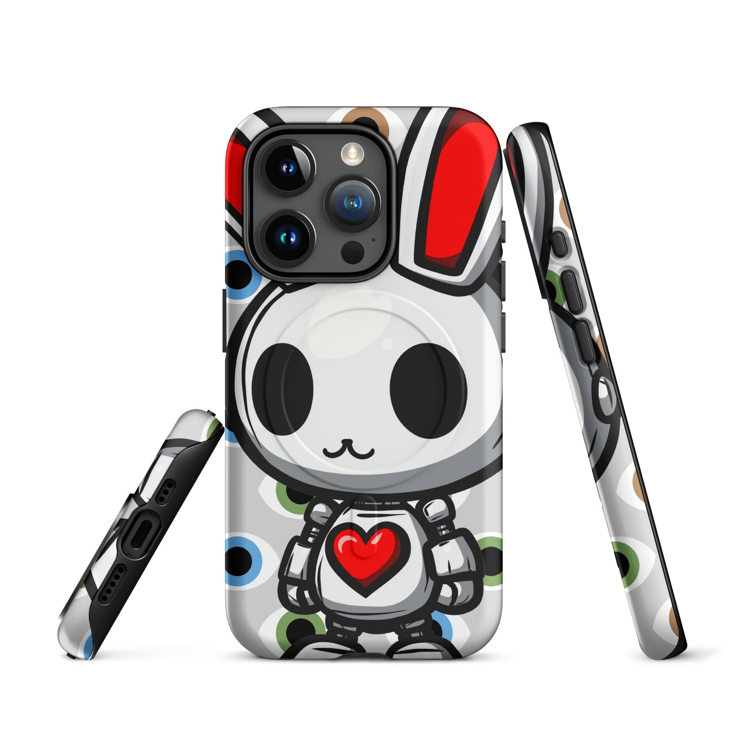 Lumi the Heartbot - MagSafe Tough Case for iPhone - BBairt