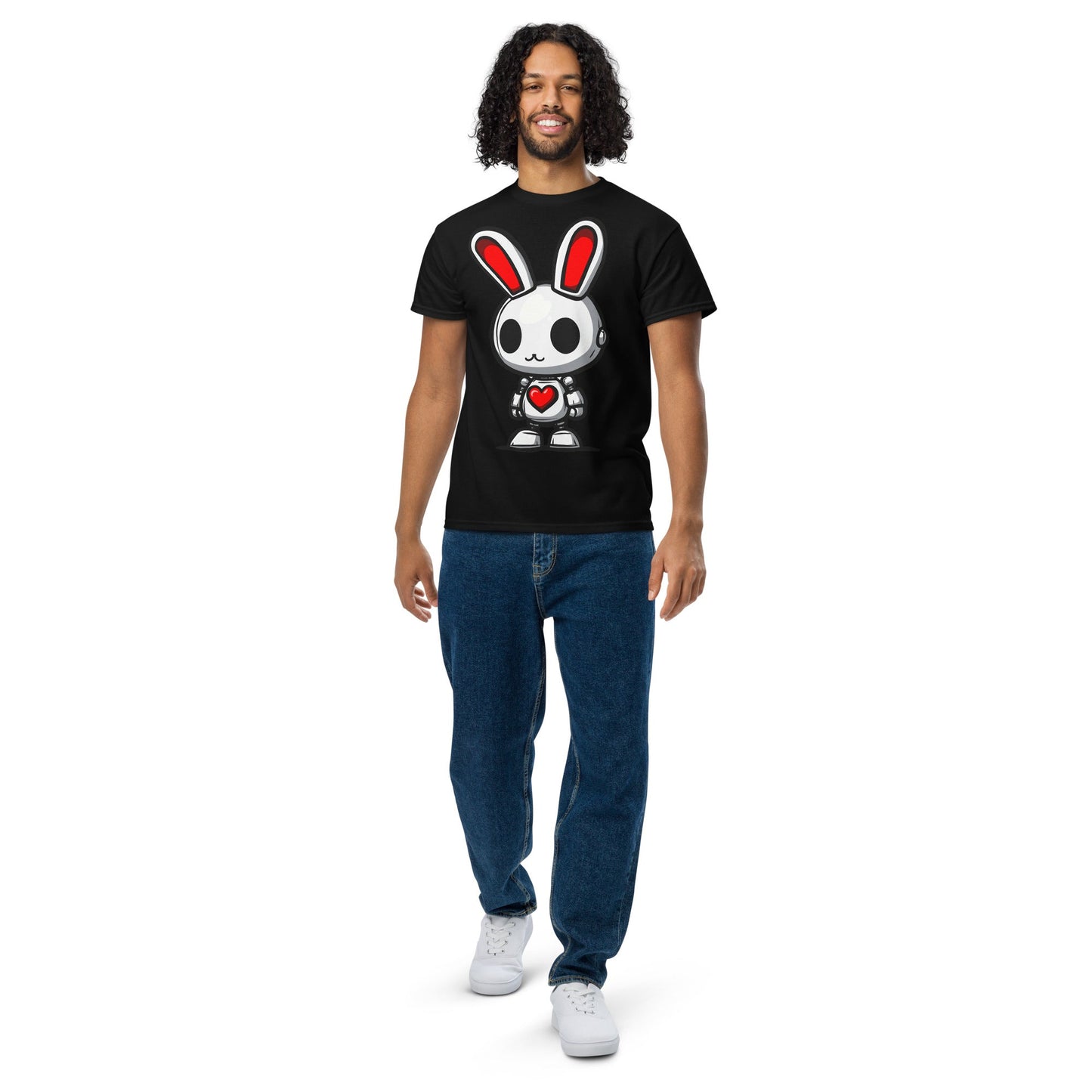 Lumi the HeartBot - Unisex DryBlend T-Shirt - BBairt