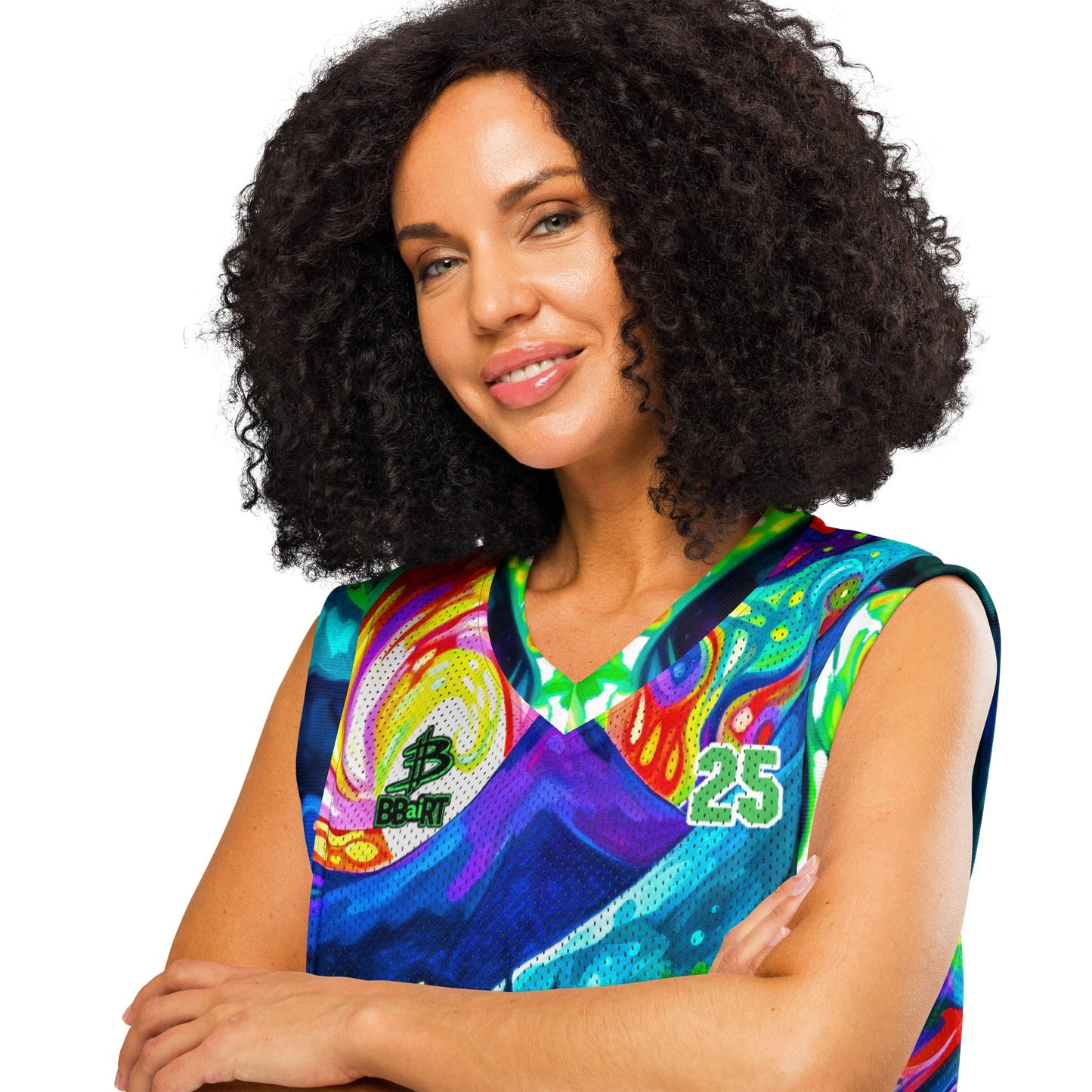 Luminous Convergence – Premium Basketball Jersey - BBairt