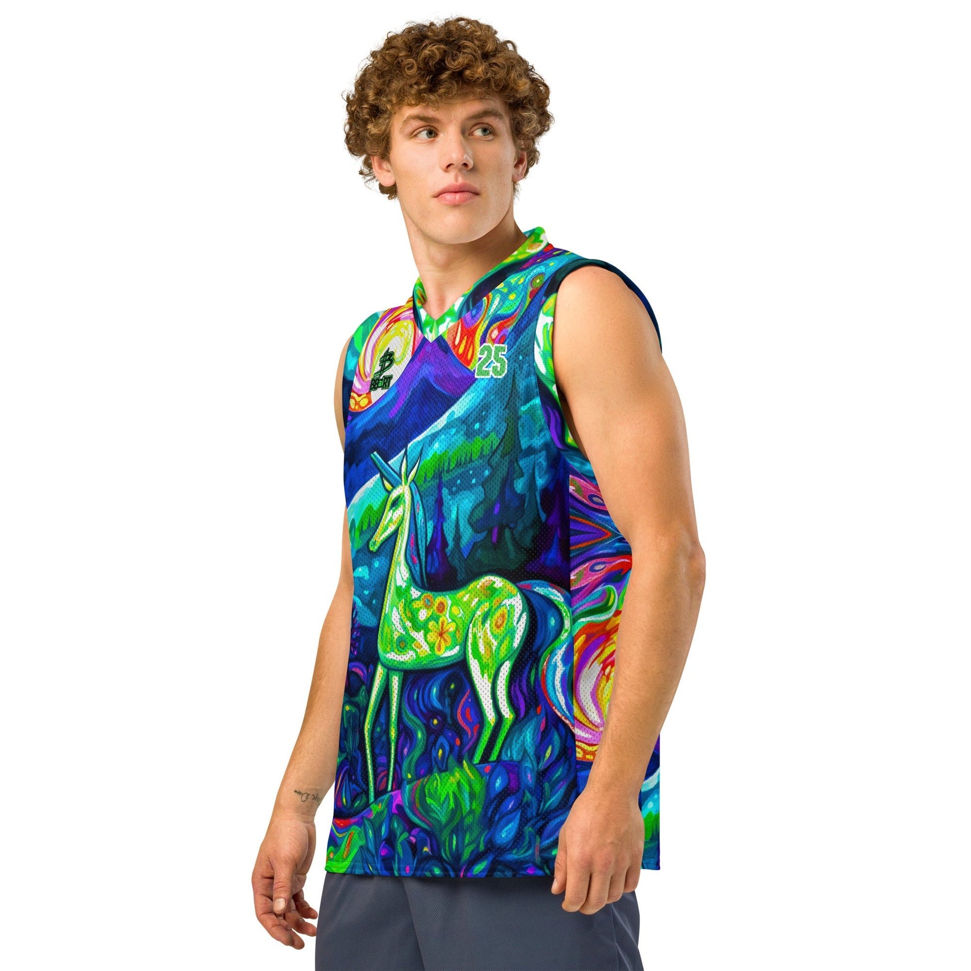 Luminous Convergence – Premium Basketball Jersey - BBairt