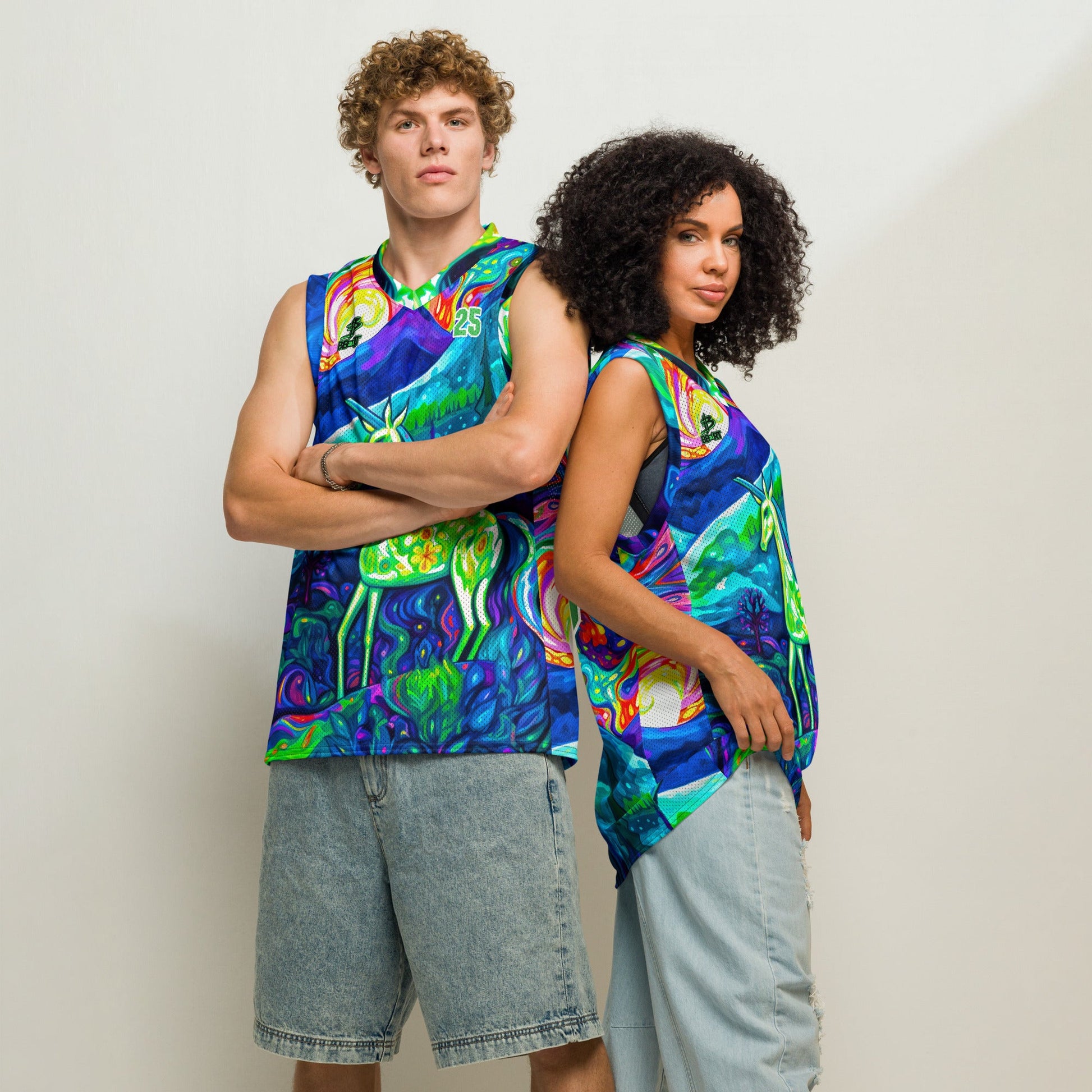 Luminous Convergence – Premium Basketball Jersey - BBairt