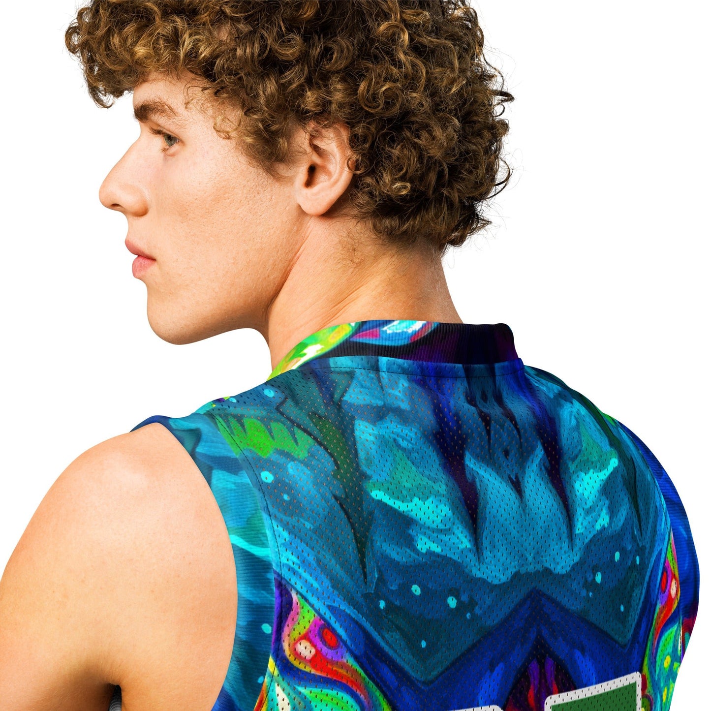 Luminous Convergence – Premium Basketball Jersey - BBairt