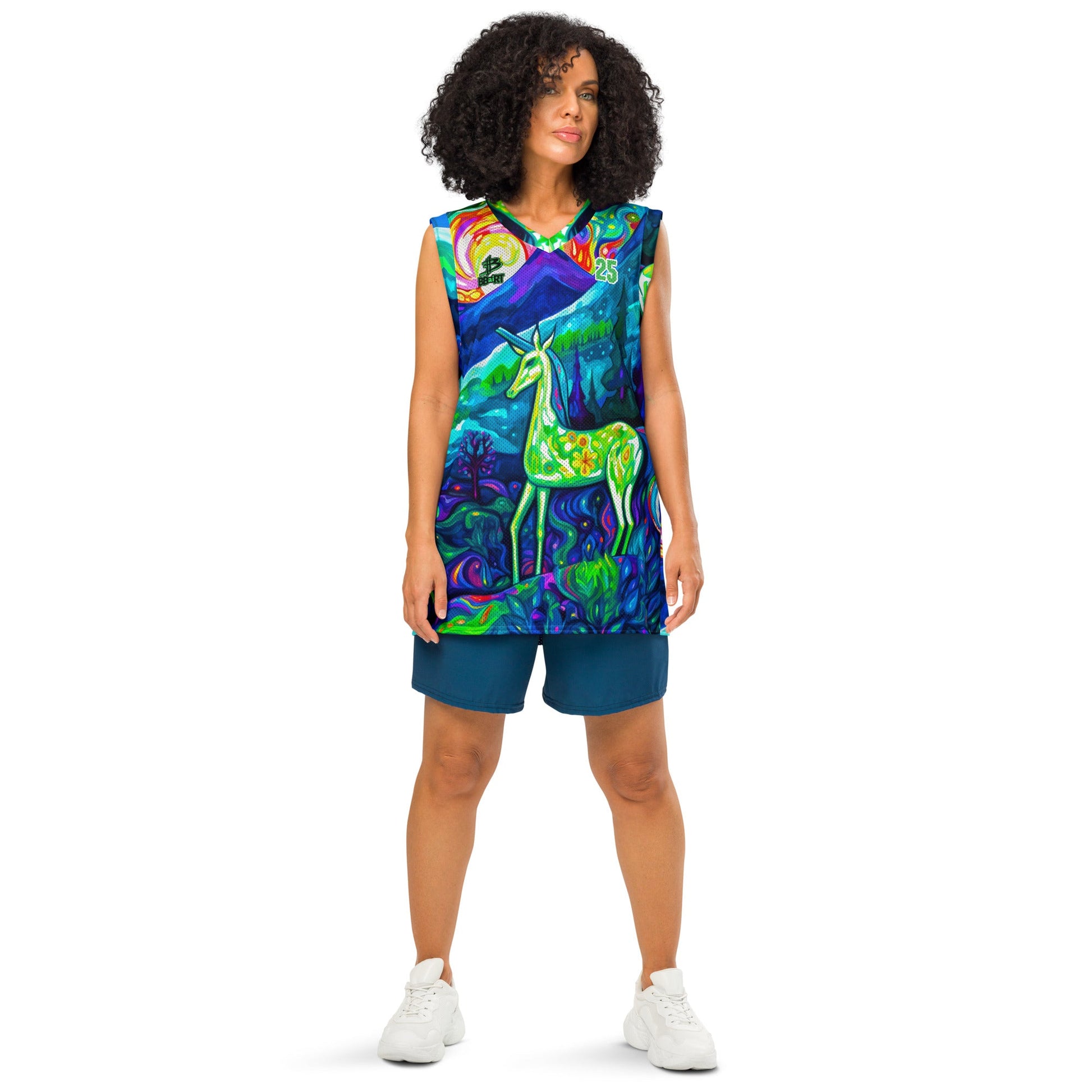 Luminous Convergence – Premium Basketball Jersey - BBairt