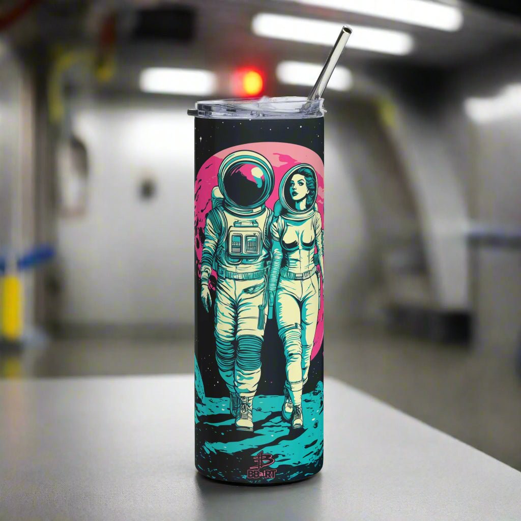 Lunar Stroll - Stainless Steel Tumbler - BBairt