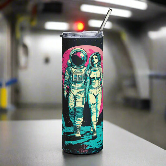 Lunar Stroll - Stainless Steel Tumbler - BBairt