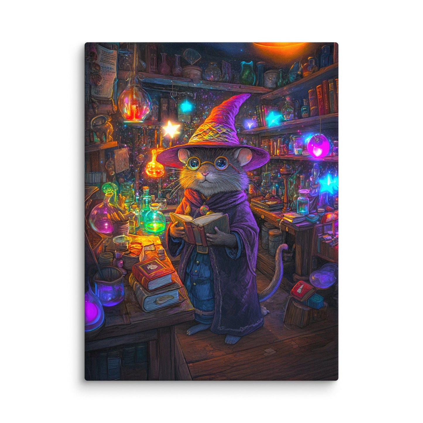 Magnus the Alchemist - Canvas Print - BBairt