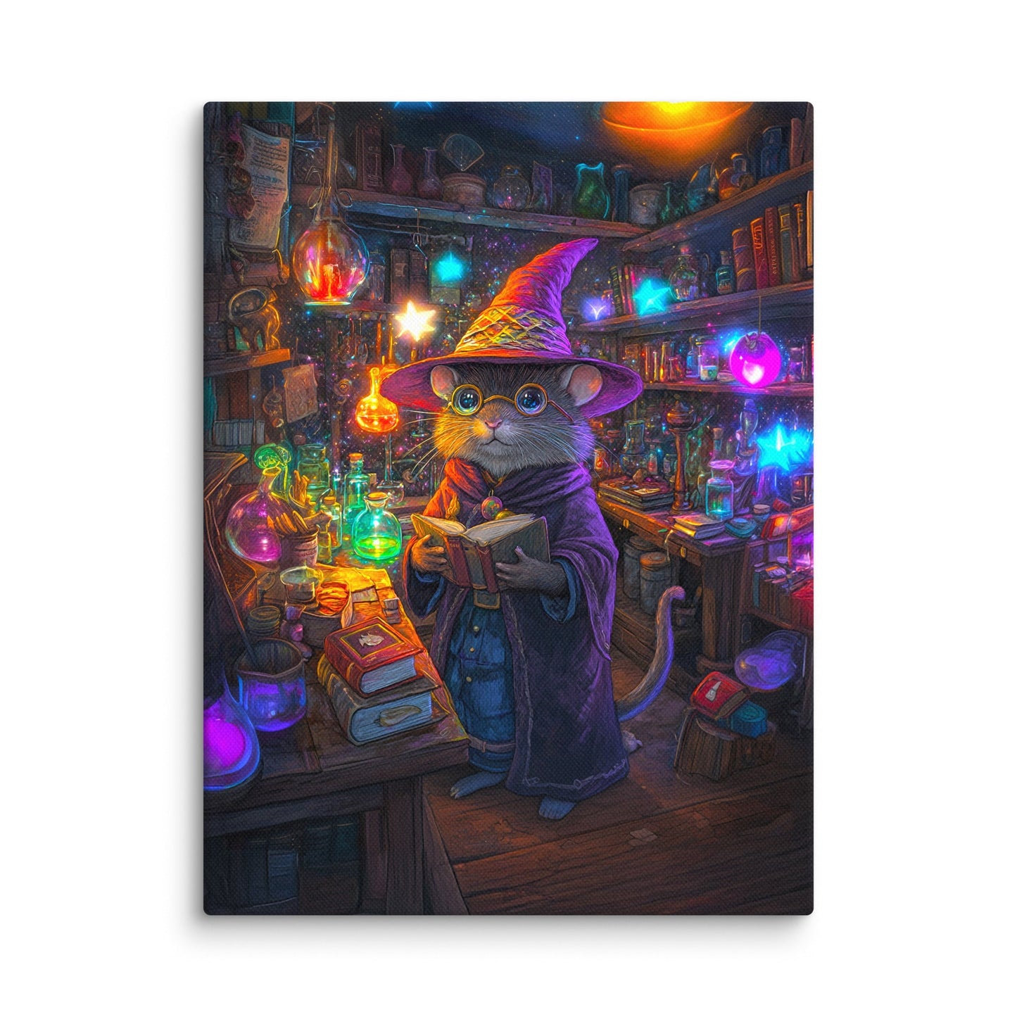Magnus the Alchemist - Canvas Print - BBairt