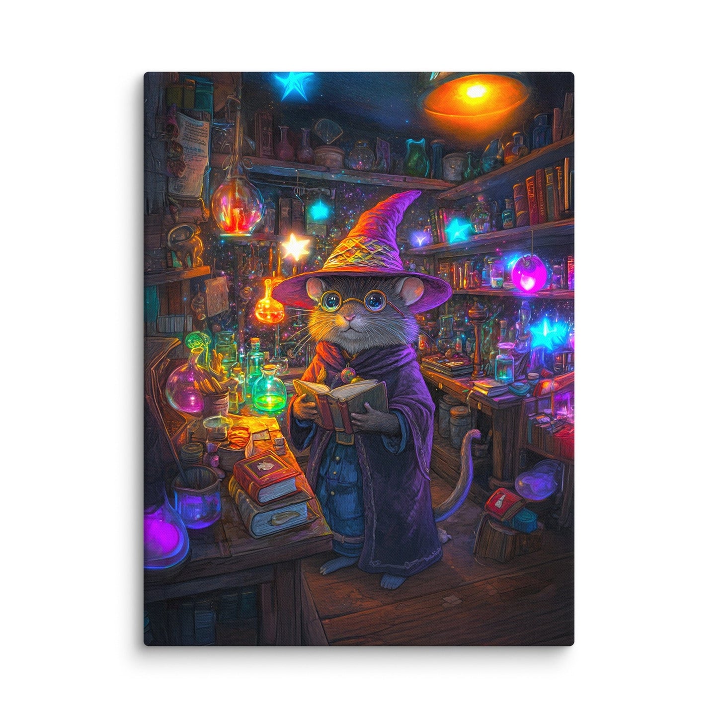 Magnus the Alchemist - Canvas Print - BBairt