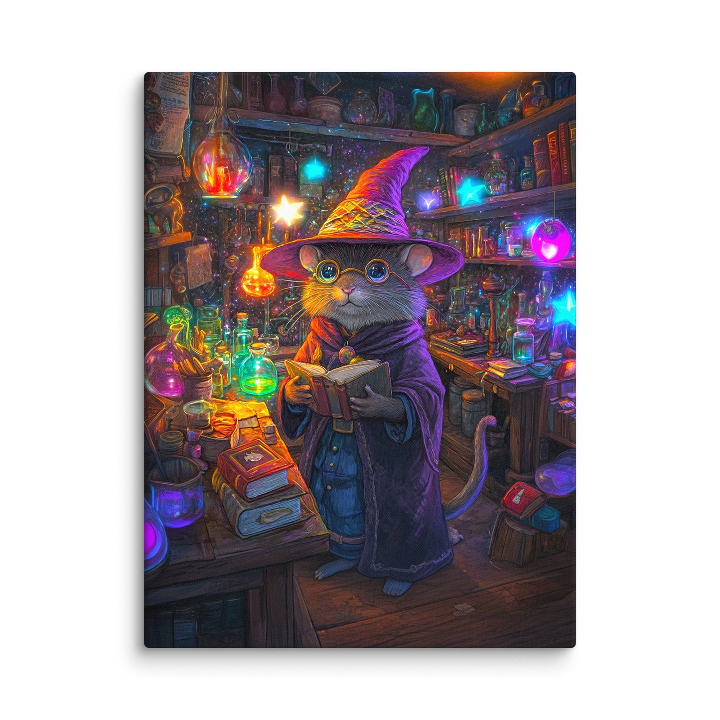Magnus the Alchemist - Canvas Print - BBairt
