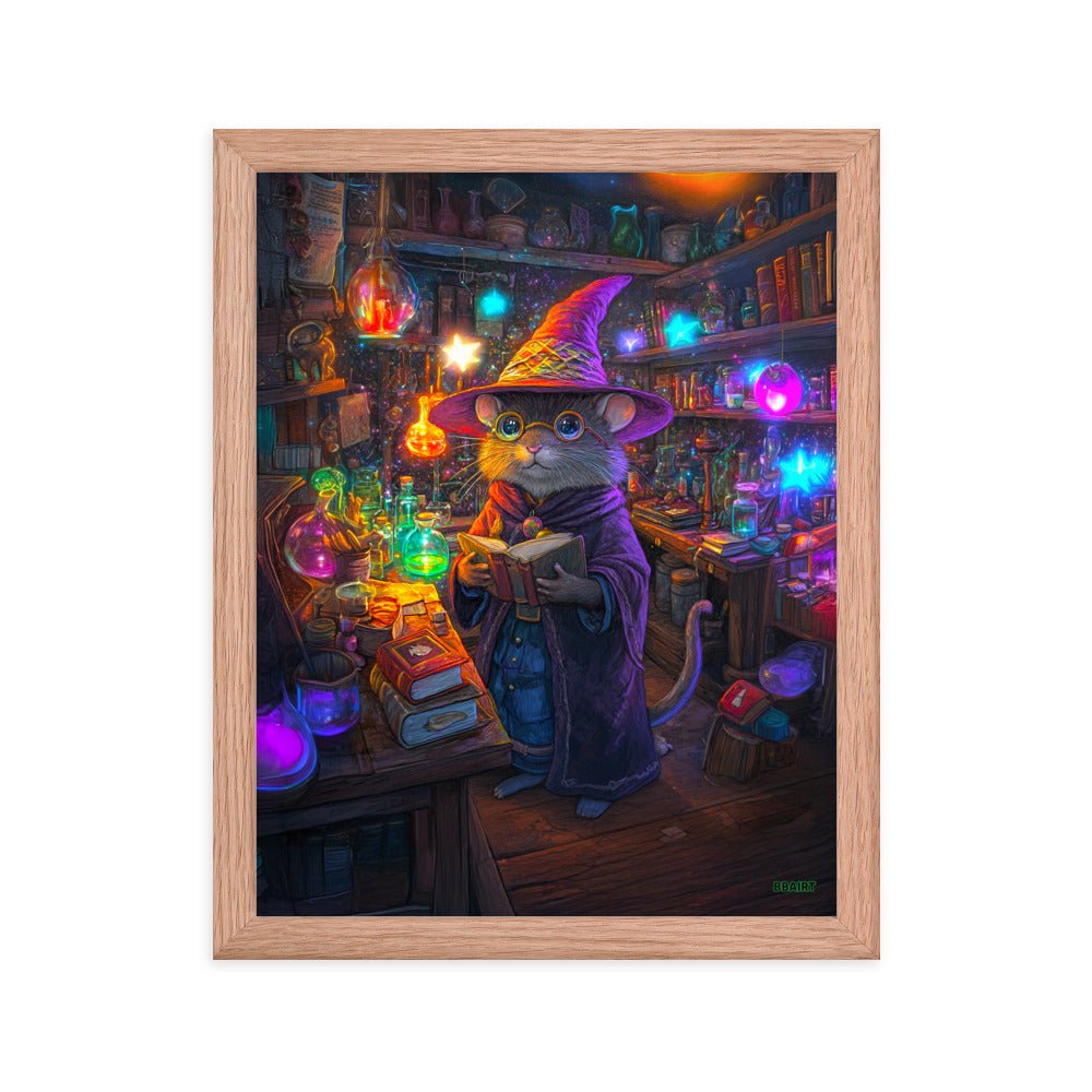 Magnus the Alchemist - Framed Matte Paper Poster - BBairt