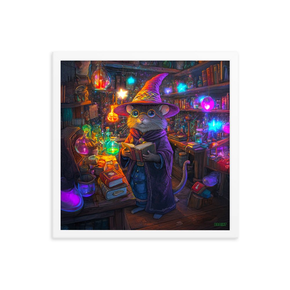 Magnus the Alchemist - Framed Matte Paper Poster - BBairt