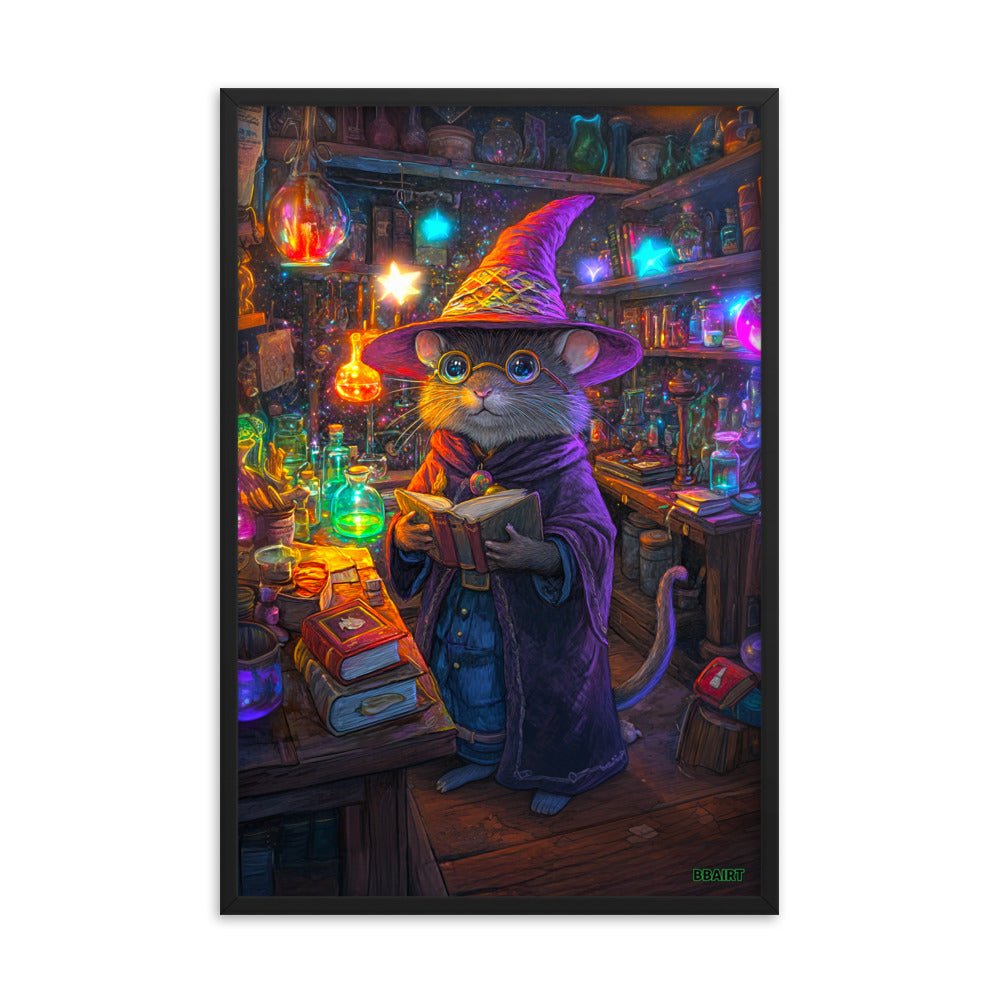 Magnus the Alchemist - Framed Matte Paper Poster - BBairt