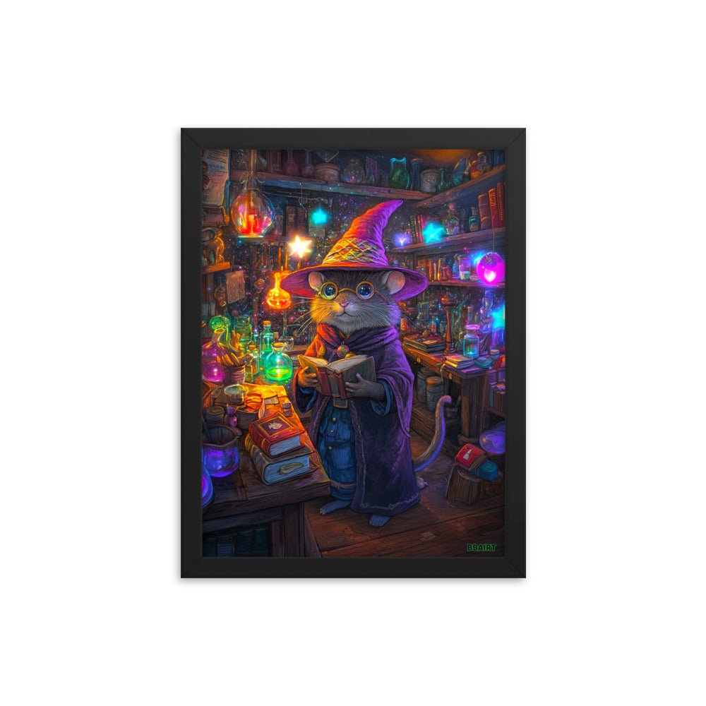 Magnus the Alchemist - Framed Matte Paper Poster - BBairt