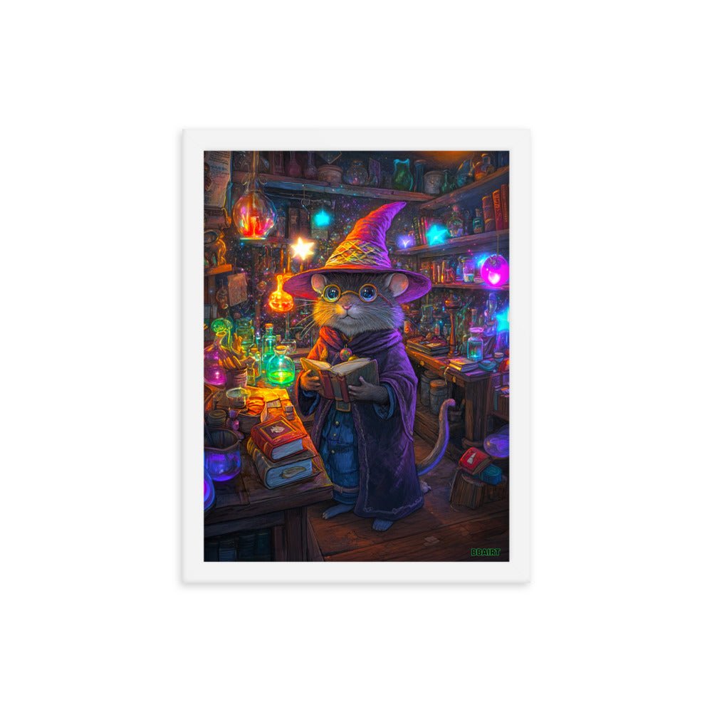 Magnus the Alchemist - Framed Matte Paper Poster - BBairt