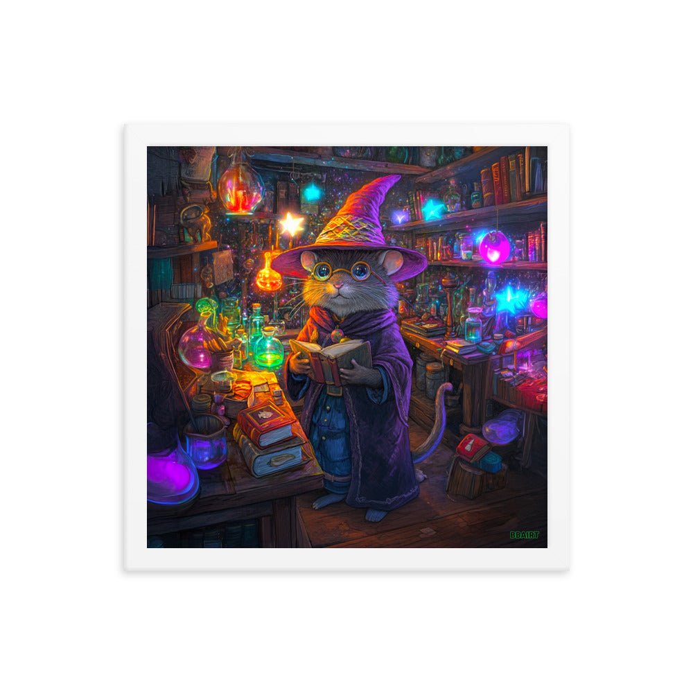 Magnus the Alchemist - Framed Matte Paper Poster - BBairt